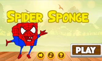 Spider sponge Affiche