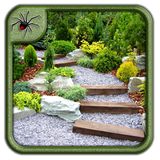 Modern Garden Decorations Design Zeichen