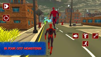 Spiderweb Hero: New Battle Cartaz