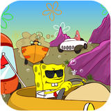 Sponge Car Racing أيقونة