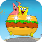 Sponge Car Race Extreme Adventures Game أيقونة