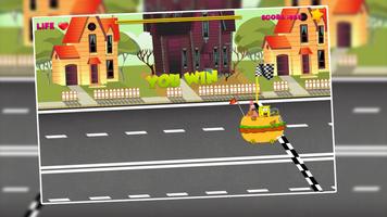 Sponge Car Race Extreme Adventures Game imagem de tela 2