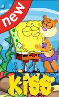Sponge Kissing Game PRO Affiche