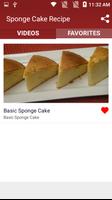 Sponge Cake Recipe ポスター
