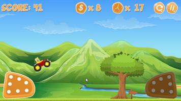 Spong Car Racing Rush постер