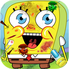 Sponge Skin Trouble Doctor Game-icoon