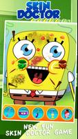 Sponge Skin Trouble Doctor Game plakat
