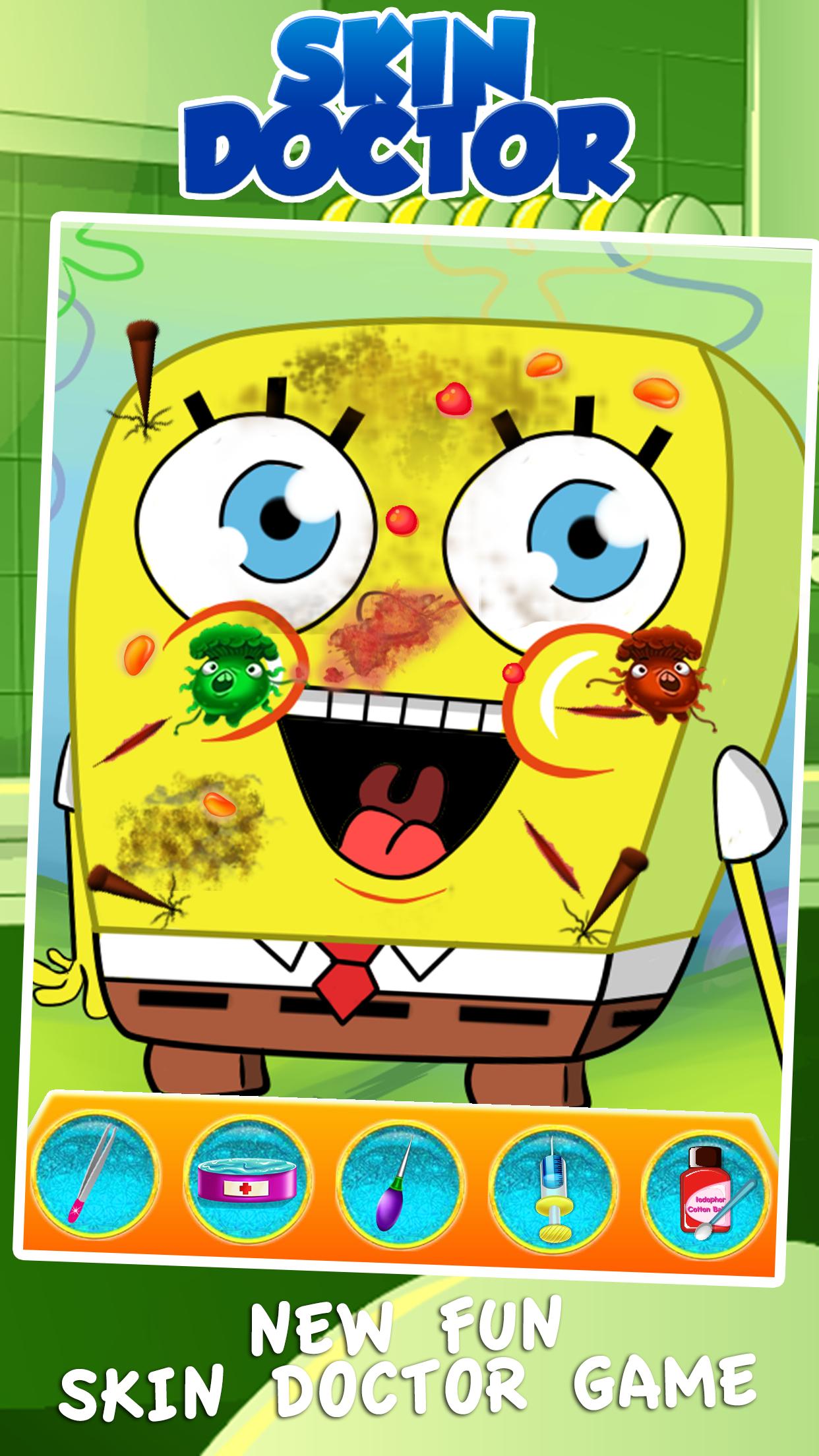 Sponge Skin Trouble Doctor Game For Android Apk Download - roblox sponge all skins