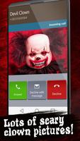 Spooky Clown Fake Call And SMS স্ক্রিনশট 2