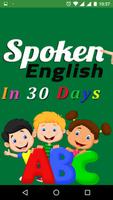 Speak English in 30 Days - English Learning Affiche