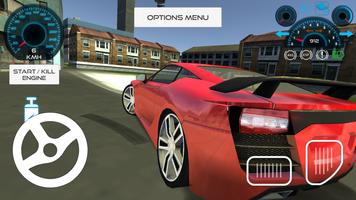 Sport Car Driving Simulator Cartaz