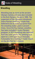 برنامه‌نما Rules of Wrestling عکس از صفحه