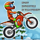 Hill Climb Sport Motorcycle In Wild Everest آئیکن