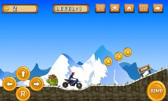 Hill Climb Sport Motorcycle In Wild Everest скриншот 3