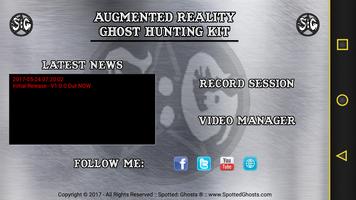 SG ARK Video Ghost Hunting Kit الملصق