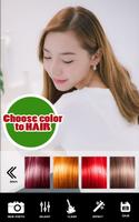 Hair Color Booth Affiche
