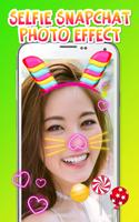 Selfie Snapchat Photo Effect постер