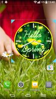 Spring Clock Affiche