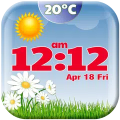 Descargar APK de Spring Weather Clock Widget
