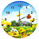 Springtime Analog Clock APK