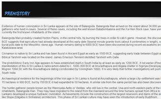 History of Sri Lanka screenshot 2
