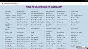 Sri Lanka News capture d'écran 2