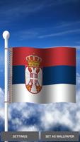 Serbian Flag - 3D Wallpaper capture d'écran 2