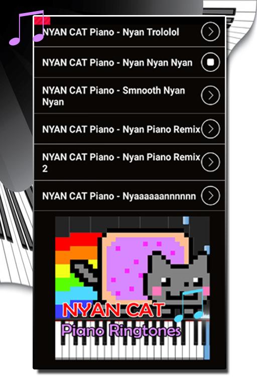 Nyan Cat Piano Ringtones For Android Apk Download - roblox piano nyan cat
