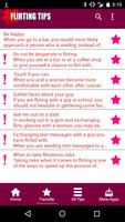 100 Flirting Tips capture d'écran 1
