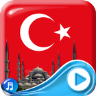 Turkey Flag Waving Wallpaper biểu tượng