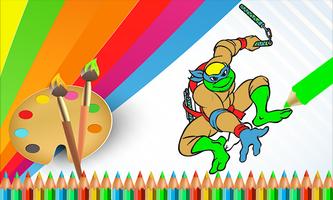 🍀 Coloring book for Turtles Ninja Legends gönderen
