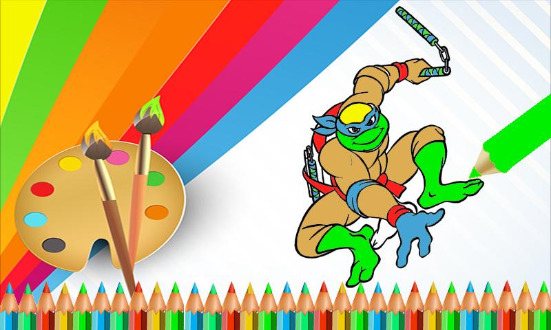 Coloring Book For Turtles Ninja Legends For Android Apk Download