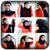 100 modern hijab tutorial أيقونة