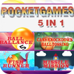 Карманные игры 5 в 1