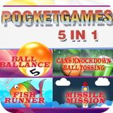 Jeux de poche 5 en 1 icône