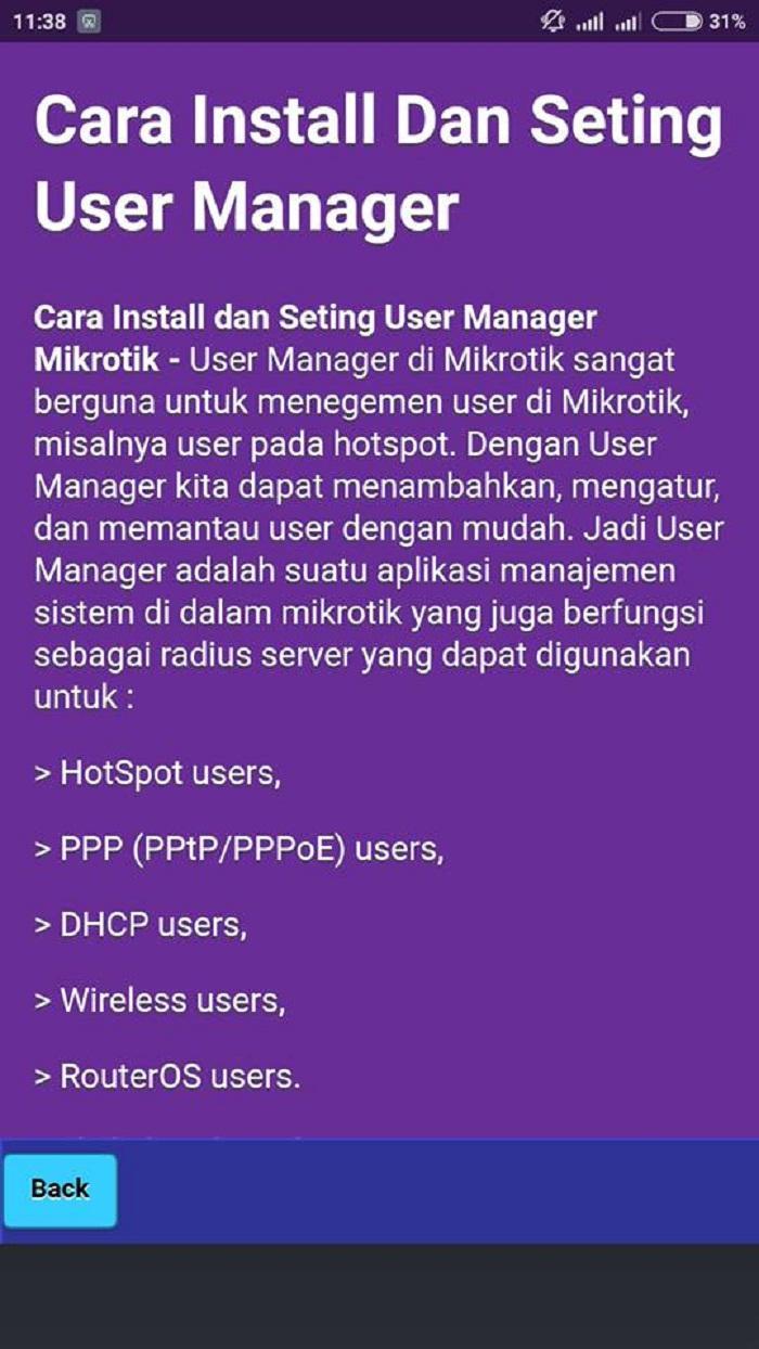 Tutorial Belajar Mikrotik Lengkap Cepat Pemula For Android