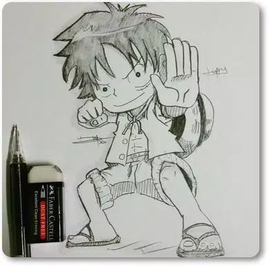 How To Draw Luffy Gear 4  Portrait Illustration 