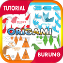 Tutorial Origami Burung aplikacja