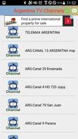 1 Schermata Watch TV Live from Argentina
