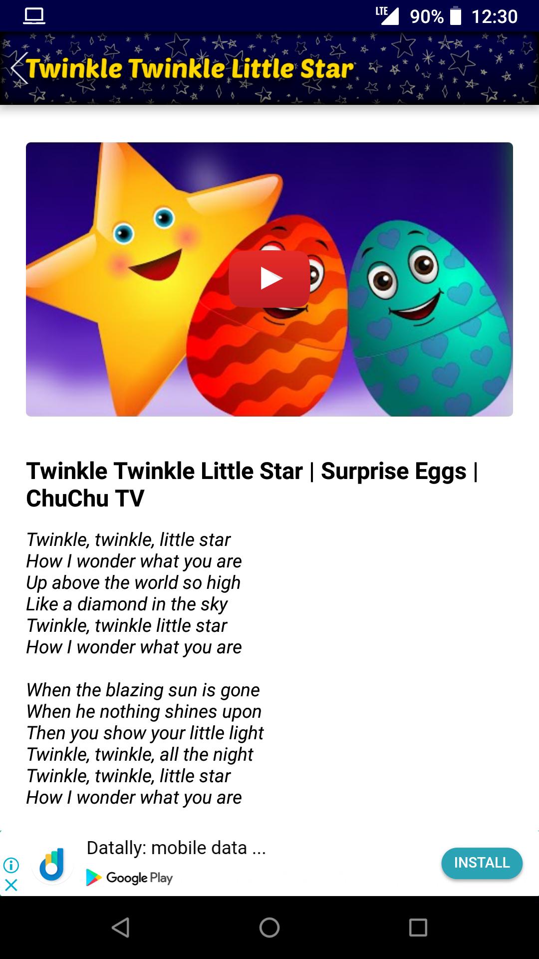 Twinkle Twinkle Little Star For Android Apk Download