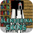 Slenderina And Slender Man Skins for Minecraft PE icône