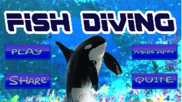 Fish Diving plakat