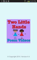 Two Little Hands To Clap Rhyme Affiche