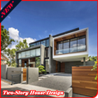 Two-Story House Design آئیکن