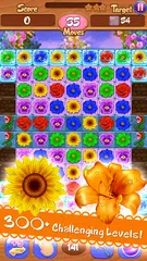 Flower Mania: Blossom Match 3 XAPK Herunterladen
