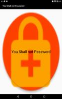 You shall not password imagem de tela 1