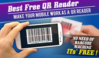 Best Free QR & Barcode Reader poster