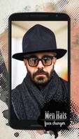 Face Changer for Men: Hats اسکرین شاٹ 3