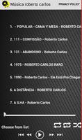 Roberto Carlos Musicas Novas Affiche