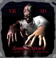 VR 3D Zombie Attack Affiche